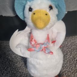 TY Beanie Jemima Puddle Duck (Peter Rabbit) Soft Toy - one size - vgc