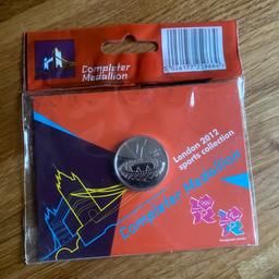 Still in packing 
Olympic 50p coin medallion completer
Rare