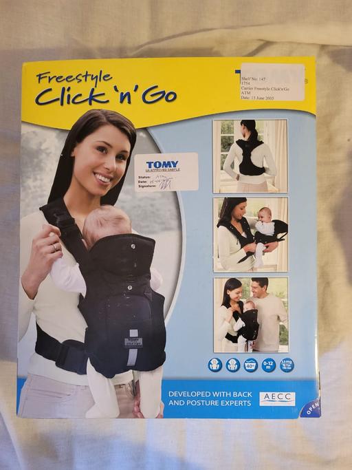 Buy & Sell Kent Dartford - Photos for TOMY Freestyle Click n Go Black Baby Harness