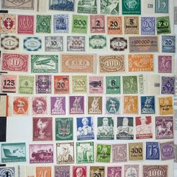 Briefmarken deutsche reich alle Marken sind nicht geprüft keine Garantie und Rücknahme