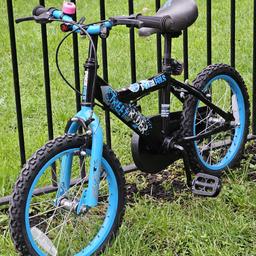 16 inch street rider boys bike, suitable for 4-6 years old. In very good condition. 
Delivery £7 within 7 miles from central london and £10 within 10 miles from central london.
