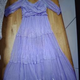 wunderschönes Kleid neu in lila für Sommer Hochzeit Ball was auch immer mir leider zu groß gr 40 42 um 49 Euro