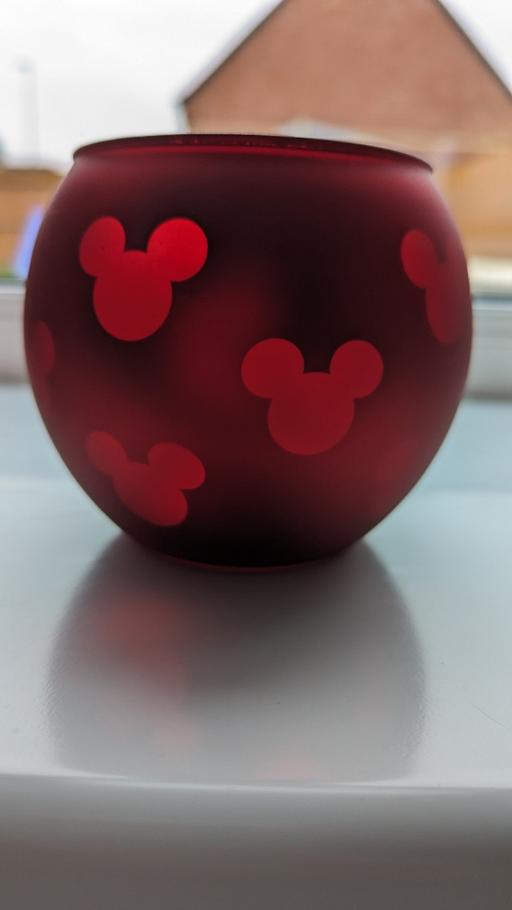 Buy & Sell Nottinghamshire Mansfield - Photos for Disney Red Tea Light Holder. mickey mouse