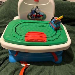 Thomas feeding seat for babies. Great condition. The toy comes off the tray for feeding time or goes on for play time.
Used all the time with my son.
Collection Fleetwood