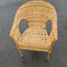 Wicker chair doll's chair, children's chair, over 50 years old!.

Can be used in the nursery as a feeding chair for mum, with some cushions.

Please note a couple strands are frayed, but still fantastic confion for us age. Not a modern repro, as you xan see from the weave & finish.

Listed on other selling platforms too so grab yourself a bargain before someone else beats you to it.

Delivery to mainland UK