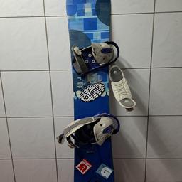 Burton Snowboard blau mit Bindung Syncro, gebraucht 
Privatverkauf, daher keine Garantie und Gewährleistung