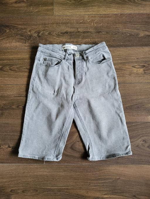 Buy & Sell West Midlands Sandwell - Photos for New Look Men's Grey Denim Shorts Size W30