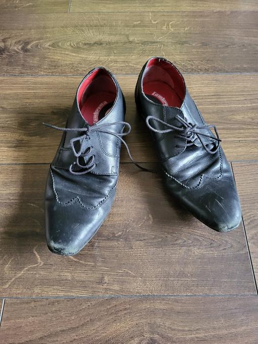 Buy & Sell West Midlands Sandwell - Photos for Lambretta Black Boys Smart Shoes Size 6