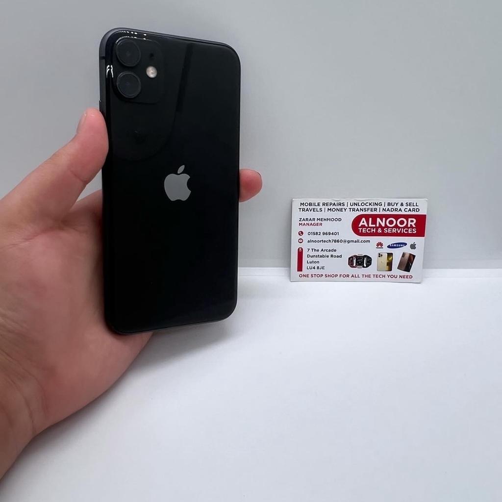 *** Fixed Price No Offers ***
** Swap Offers Available **

Apple iPhone 11

📌 128GB Storage
📌 Unlocked To Any Sim Card
📌 Genuine Apple Device Not Repaired / Refurbished
📌 Black Colour
📌 Excellent Condition See Attached Photos

Collection :
Shop Name : Al Noor Tech And Services
174 Dunstable Road
LU4 8JE
Luton

Number :
0️⃣7️⃣4️⃣3️⃣8️⃣0️⃣2️⃣2️⃣6️⃣8️⃣0️⃣
0️⃣1️⃣5️⃣8️⃣2️⃣9️⃣6️⃣9️⃣4️⃣0️⃣1️⃣

For Any More Information , Please Message Us Thanks