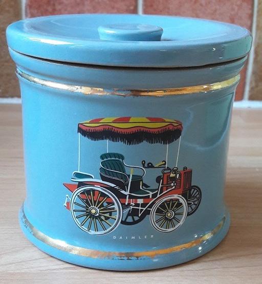 Buy & Sell Essex Southend-on-Sea - Photos for Denby 'Vintage Cars' lidded Pot, vintage