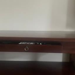 Coffee table: L 120x D 60  x H 50 CM
TV Cabinet L111 x D37 xH 52 CM 

Sell it for £60 each  VS £100 for both. 
COLLECTION ONLY. 
Originally bought it from John Lewis, please pm me for more info.