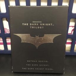 Film/movie - Batman begins, the dark knight, the dark knight rises - includes 5 discs and booklet - DC comics 2012

Collection or postage

PayPal - Bank Transfer - Shpock wallet

Any questions please ask. Thanks