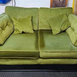 2 x 2 seater sofas & footstool