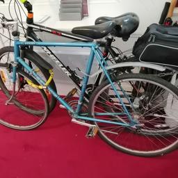 CLASSIC RACING BIKE IN GOOD CONDITION, 14 GEARS COMBINATION AND GOOD BRAKES, TYRES AND INNER TUBES ARE 700 X 28C. GOOD AND FARE OFFERS WILL BE CONSIDERED.