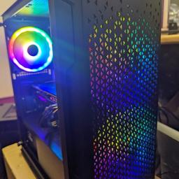 Can be seen working on arrival.

MATX Build

Windows 10 Pro

Ryzen 3 2300X
Gigabyte RX570 4GB Graphics
16GB Corsair Vengeance
256GB M.2 SSD
2 X 500GB HDD
EVGA 500W Power supply

Comes with HDMI, Power Cable and RGB Keyboard and Mouse

Ideal for games such as GTA V, Fortnite, Roblox, Sims, Overwatch, Valorant, Minecraft and much more.

2 available.

£290 Collected or can deliver for fuel

scammers and dodgy accounts will be ignored.