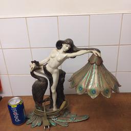 peacock and naked lady lamp