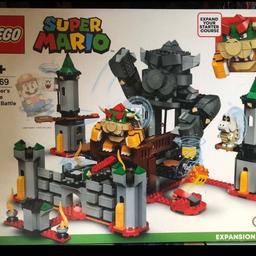 Lego Super Mario Bowser Festung Nr. 71369
1 x aufgebaut,nicht gespielt.

Privatverkauf.
Keine Garantie, Rücknahme oder Gewährleistung.

Durchstöbern Sie auch noch gerne meine anderen Sachen.