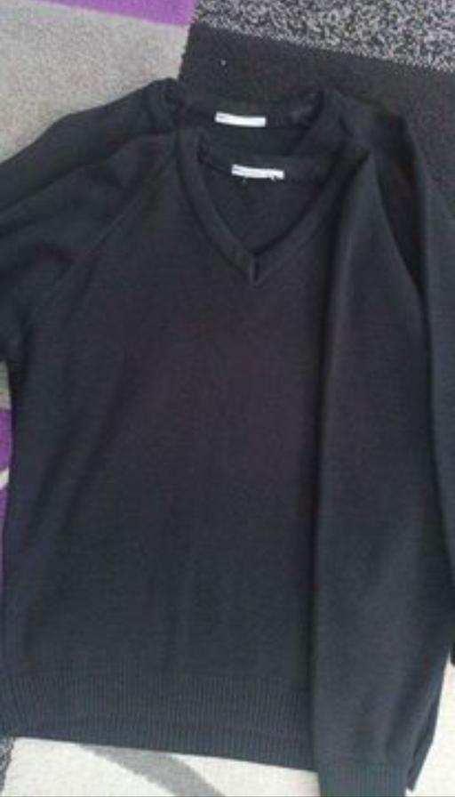 Buy & Sell Nottinghamshire Ashfield - Photos for 2 X black v neck jumpers