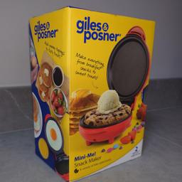 Giles & Posner Mini Snack Maker Non-Stick Multi Cooker, 2 Minute Preheat, Egg, Pancake, Cookie Machine, Easy Clean 11.5cm Plate, Power Indicator Lights, Compact, Family Baking, 550W, Red.
Bargain at £12.50
Sorry no returns accepted.
From Smoke and pet free home.
Feel free to message anytime.
Thanks for Looking!
#valentine