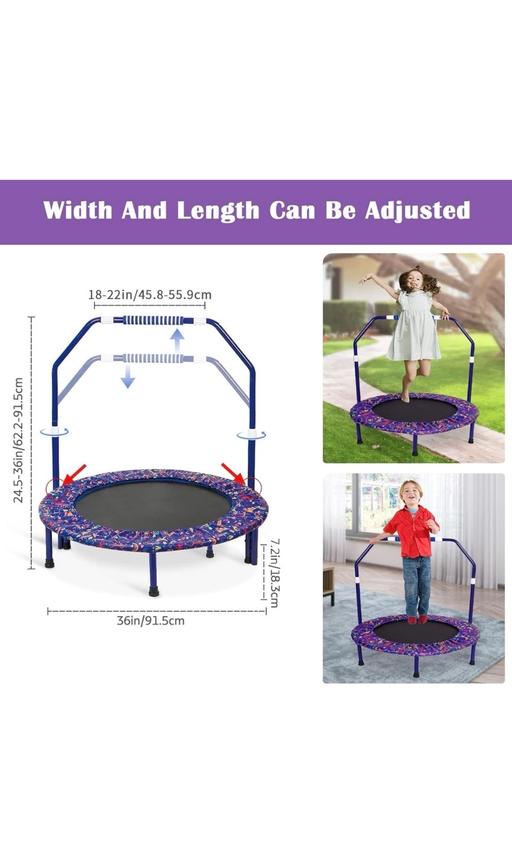 Buy & Sell South Yorkshire Sheffield - Photos for 36'' Kids Trampoline with Adjustable Handle,