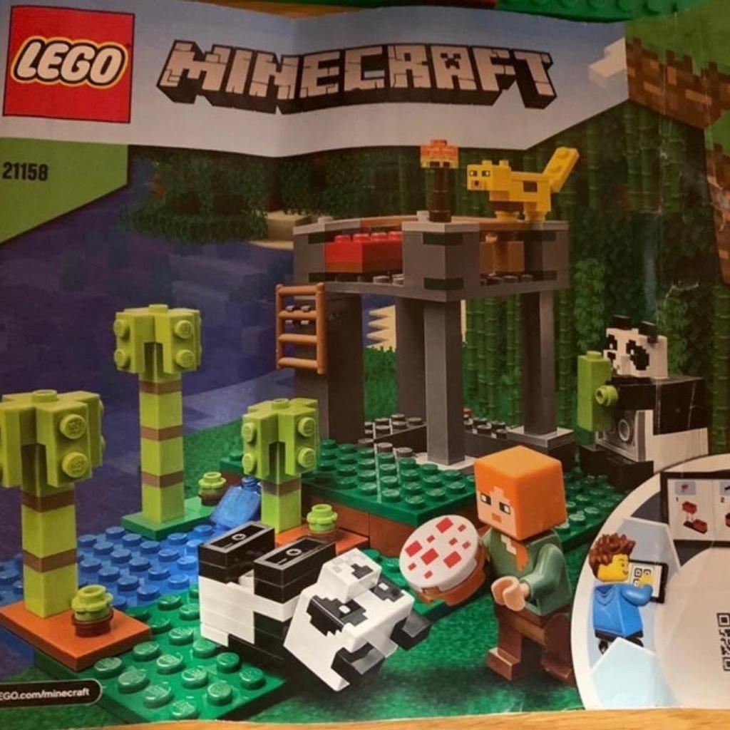 Minecraft Lego Panda nursery set in S63 Rotherham for £10.00 for sale ...