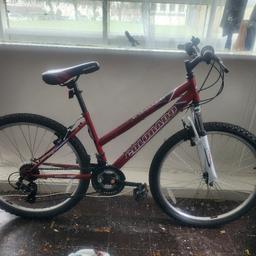 Colorado Yuma 26 inch Wheel Size Womens Mountain Bike brought from Argos.

Used once, in great condition.

selling due to not having the time to use it and don't want to just store it and take up space.

£150 O.N.O

collection Only