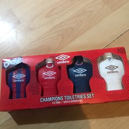 Umbro champions toiletries collection , New , Collection only