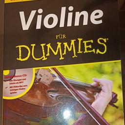 Buch "Violine für Dummies". 
Inkl. CD-ROM. 
Brandneu!!
