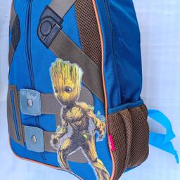 Marvel GROOT Backpack w/ Hood - Authentic Disney Store.

Excellent Condition
Full size 17" backpack
Furry hood.

Disney marvel rocket raccoon kids hooded backpack/guardian of Galaxy #2 Raccoon backpack/Disney raccoon hoodie backpack/one size.

Ideal for holidays away so favourites can easily be packed, so a peaceful trip; we'll that's the plan.

Listed on other selling platforms too so grab yourself a bargain before someone else beats you to it.   Go on, don't be shy.