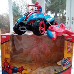 Remote control Spiderman quad bike
Excellent working order
In original packaging (make an ideal gift)
Must be collected
#valentine