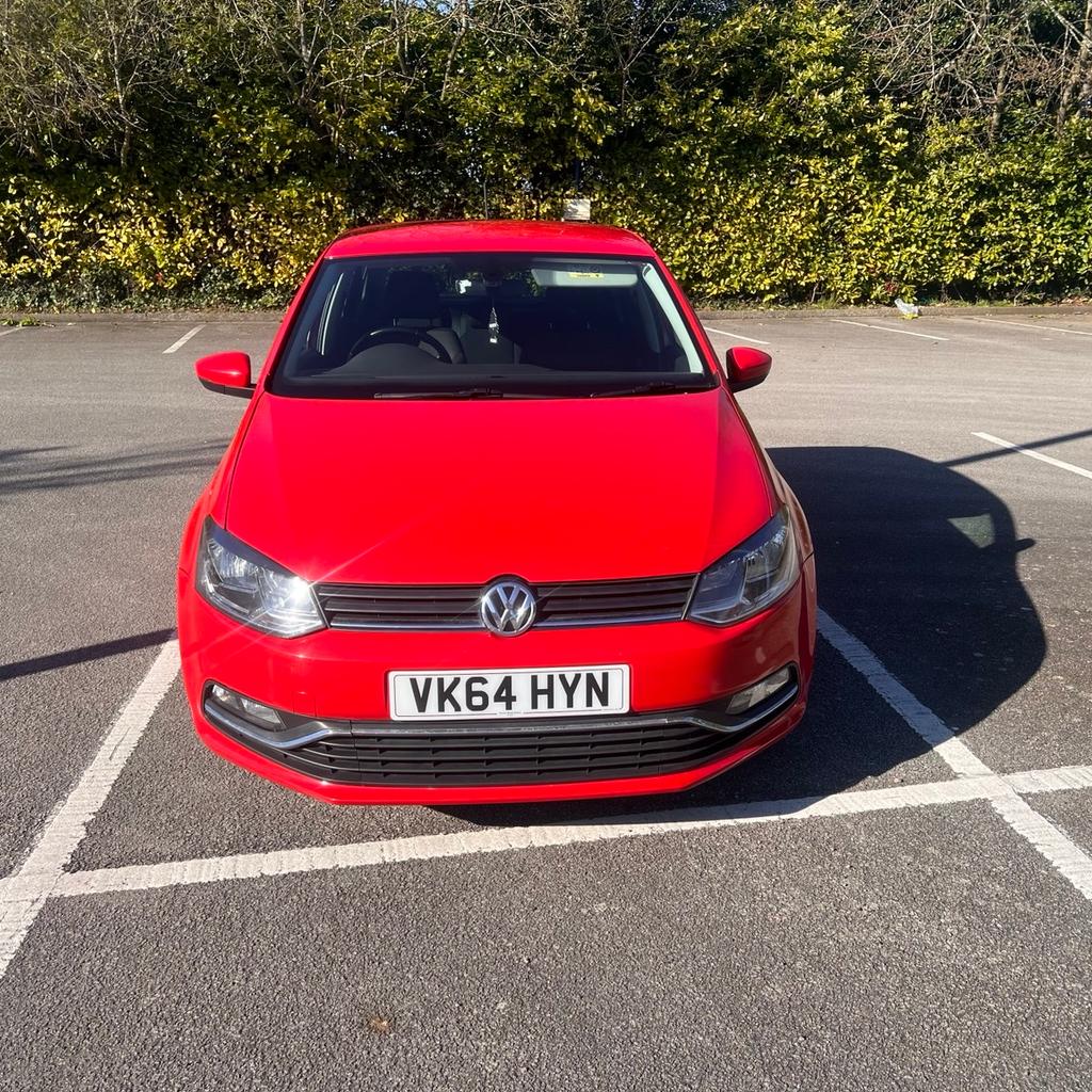 VOLKSWAGEN POLO 1.2TSI BLUEMOTION TECH SE
2014/64 REG
EXTERIOR IN EXCELLENT CONDITION
INTERIOR IN EXCELLENT CONDITION OTHER THAT HOLE IN DRIVER SEAT SEE IN PHOTO
MOT TILL 28/12/2024
FULL SERVICE 28/12/2024
78750 (will rise as in daily use)
DAYTIME RUNNING LIGHTS
AUTO LIGHTS
AC
USB
AUX
£20 ROADTAX
ALLOY WHEELS POWDER COATED IN GLOSS BLACK
TOUCH SCREEN MEDIA SCREEN
DAB
BLUETOOTH
HILL ASSIST
4 BRAND NEW TIRES

CAT N REPAIRED PROFESSIONALLY
HAVE PHOTOS IF NEEDED

IDEAL FIRST CAR OR LOCAL RUN ABOUT
CHEAP TO INSURE
CHEAP ROAD TAX
GOOD ON FUEL
1 KEY
FULL V5 IN MY NAME
£5000 OPEN TO OFFER

BASED IN BIRMINGHAM ANY INFO DROP ME A MESSAGE