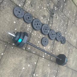 Black weights very good condition, collection only