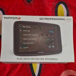 Tomtom go professional 620 lorry satnav with Wi-Fi, only use for few months so basically new,it's updated and reset,comes with free case,pick up or local delivery.