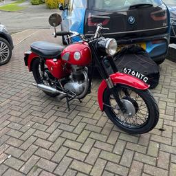 1962 bsa b40 can be used as is i have been using it for a few years without issue could go to the next level and ie get new wheel rims but the black look ok nice classic that can be used this summer at a good price £2250