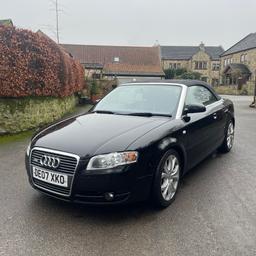 I am the cars 3rd owner, it has both sets of key’s available- It’s S-line with black leather interior, 6 CD changer, has Bluetooth added. Low mileage and drives well. The roof works- I have just had it machine polished and valeted. Service with the belt done in April 2023. 12 months MOT