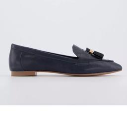 Brand new still boxed navy loafer style office shoes. Size 9