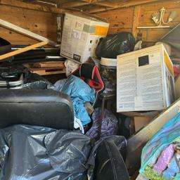 waste recycling services waste registered we also provide pictures of disposal due to the high level of fly tipping inbox pictures via WhatsApp for a quote lofts garage complete house clearance gardens sheds even your lofts we have 5* reviews and competitive rates  please 📞 or text 07956284908