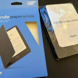 Amazon Kindle Paperwhite black leather case in perfect condition, only used once. Comes with original box and packaging.

Compatible with 11th generation (2021 release), slim and lightweight cover.