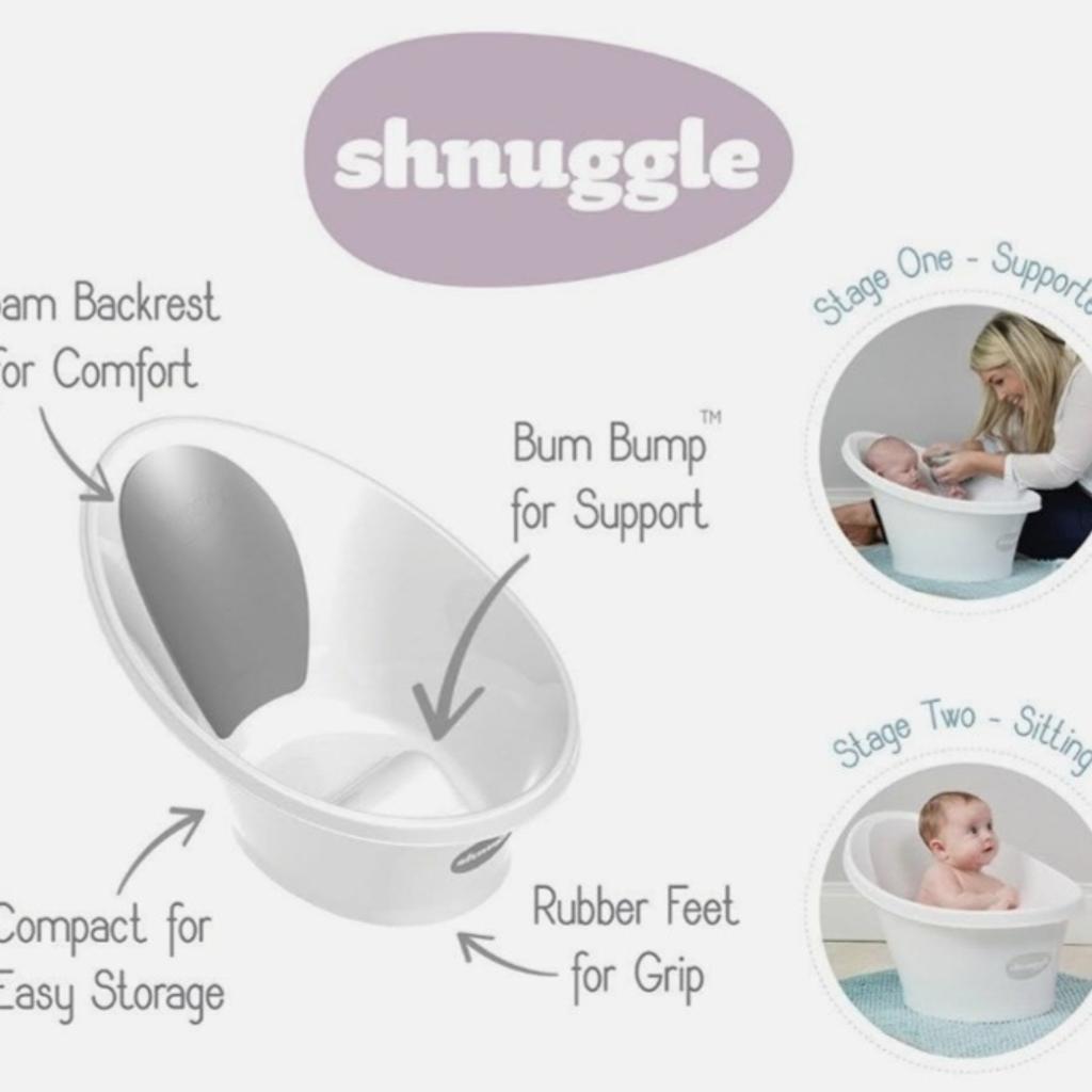 Baby bath tub is suitable from birth to approximately 12 months. Collection and cash only!