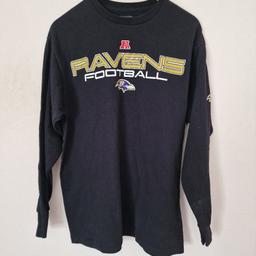 NFL Team Apparel Size L
100% Cotton 
Length 28"
Pit to Pit 20"
Sleeve 23"