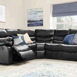 The Roma 3+2 Black Leather Recliner Sofa Set is the top of comfort with its laid-back cushions and power reclining capabilities. You will feel like you are on a getaway every time you take time to enjoy Roma. Regal, luxurious, and stately, the Roma Reclining Sofa Set can add a classy and formal appeal to any sitting room or formal living room. This handsome reclining sofa comfortably accommodates five people on its five-cushion seat design. A standard reclining seat is for double relaxation power. The Roma 3+2 Black Leather traditional furniture is upholstered in PU leather.


KEY FEATURES:

Soft Luxury PU Leather 
High-Density Foam
Pull Down Cupholders 
Strong Hardwood Frame
Assembly Required
DIMENSIONS:


3 SEATER: Length: 190 cm; Width: 90 cm; Height: 90 cm 
2 SEATER: Length: 160 cm; Width: 90 cm; Height: 90 cm
FOR MORE DETAILS CONTACT:07745816778 WHATSAPP ONLY