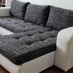 Berlin Storage Sofa Bed. Brand New Corner Sofa Bed in packs.

Beautiful Brand Corner Sofa bed with double storage space.

Can be changed LEFT or RIGHT side.

Excellent High Quality upholstry Corner Sofa Bed.

Advance built in mattress for extra

comfort with double storage space.

The chaise lounge can be placed LEFT or RIGHT easily.

Size of L shape: 245cm by 150cm

Size of bed: 200cm by 140cm.

Can easily sleep 2 adults.

Comes in 3 pieces for easy transportation and to take through tight narrow space 

Contact me on my business whatsapp for more information 
+447355332278
