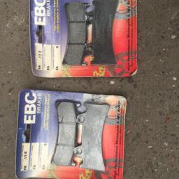 2 x pairs of EBC sintered break pads, I purchased for my YZF750(1992/3), believe they are suitable for YZF750/1000 and Triumph Daytona, @ 17.50 each pair they are the cheapest on here