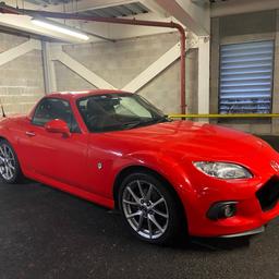 2014 model Mazda MX-5. One previous owner (my dad). MOT expires 20/09/2024.

25,344 miles

Some minor cosmetic damage to front bumper and to passenger side panel as pictured.

Viewings welcomed.