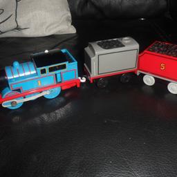 A THOMAS THE TANK MOVING TRAIN PULLING COAL. PICK UP FROM M40 1NS OR POSTAGE WOULD BE £3.49