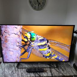 40" inch Panasonic Ultra HD 4K Freeview HD Smart LED TV for sale working perfectly excellent condition included remote controller pick up only cash only