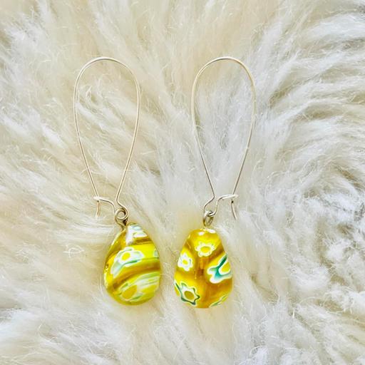 Buy & Sell Dorset Bournemouth, Christchurch and Poole - Photos for Yellow Murano Glass Earrings New