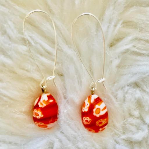 Buy & Sell Dorset Bournemouth, Christchurch and Poole - Photos for Red Murano Glass Earrings New