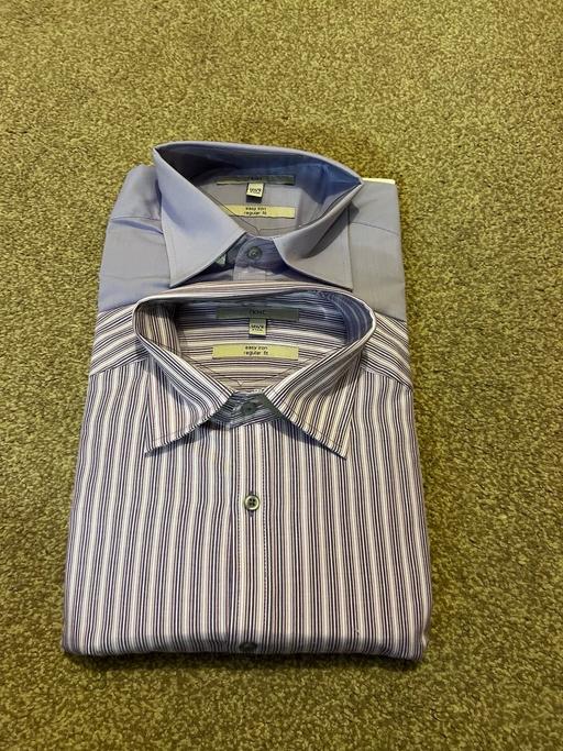 Buy & Sell South West London West Brompton - South West London - Photos for Next 2 Pack Regular Fit Shirts Size 14.5”