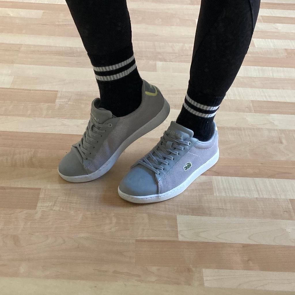 Verkaufe meine grauen Lacoste Damen Sneaker - nur selten getragen :)